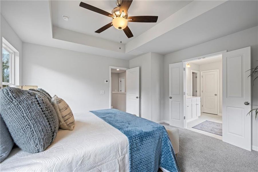 Furnished interior view inside a new home in , Crawford (Image 24).