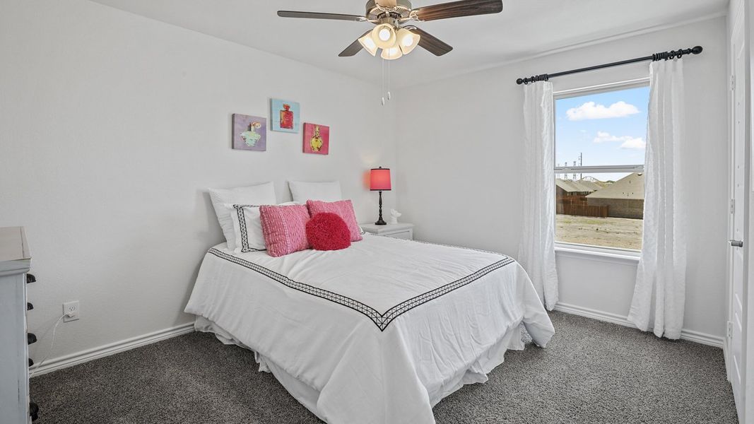 Furnished interior view inside a new home in Fireside by the Lake, Garland (Image 22).