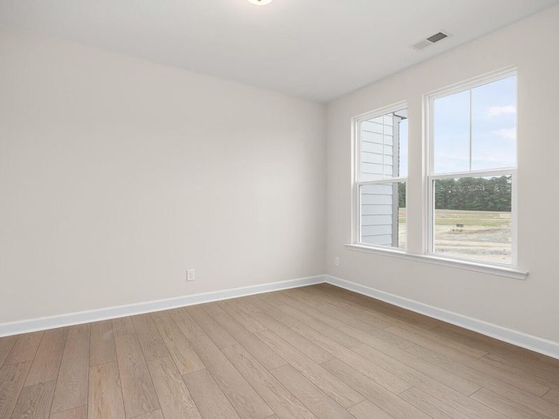 Spacious, unfurnished interior of a new home in Forestville Yard Townhomes, Knightdale (Image 19).