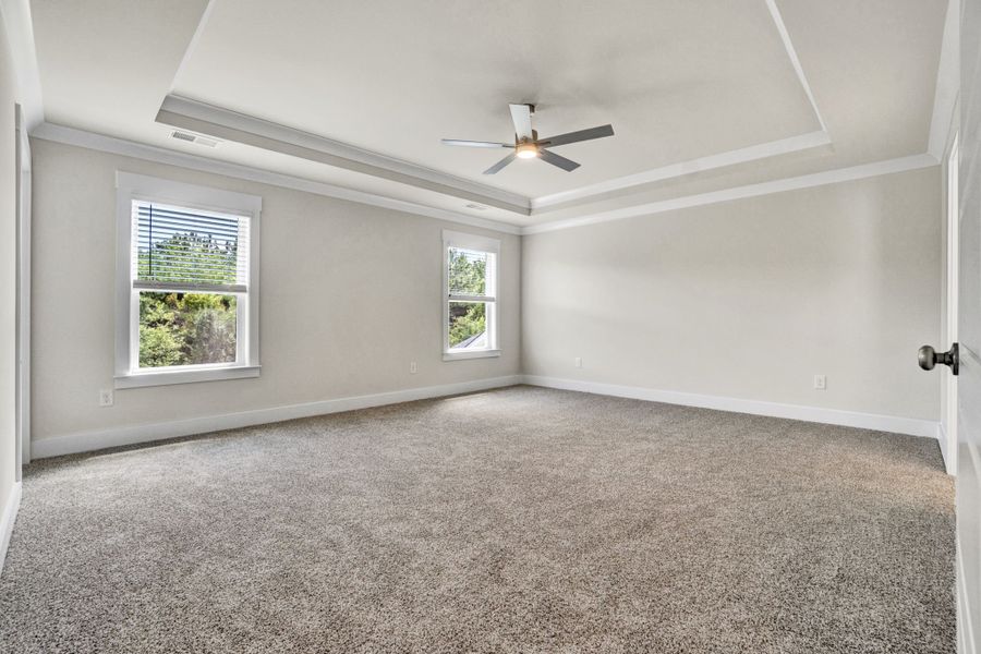 Spacious, unfurnished interior of a new home in Foxbank, Gray Court (Image 45). Spacious, unfurnished interior of a new home in Foxbank, Gray Court (Image 45).