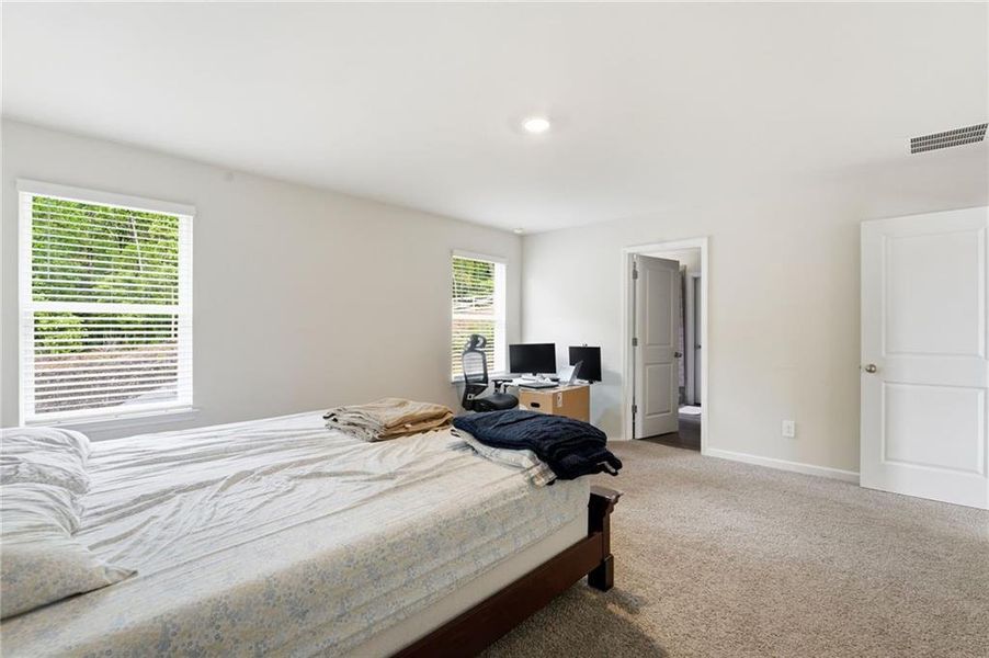 Furnished interior view inside a new home in Vistas at Towne Mill, Canton (Image 48).