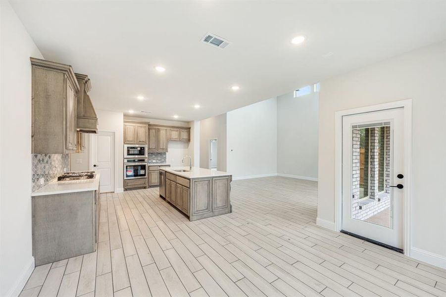 Furnished interior view inside a new home in East Oak Creek 60-65, Commerce (Image 25). Furnished interior view inside a new home in East Oak Creek 60-65, Commerce (Image 25).