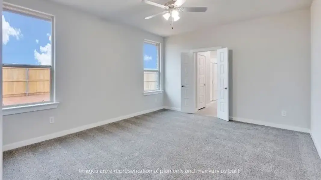 Spacious, unfurnished interior of a new home in Homestead at Parks Bell Ranch, Odessa (Image 14).
