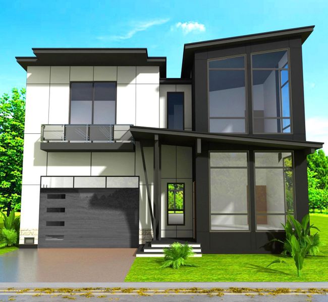 Front house rendering