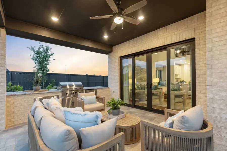 Representative Patio - some options shown