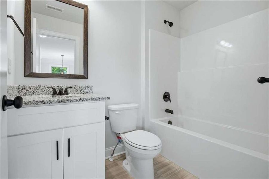 Furnished interior view inside a new home in , Stockbridge (Image 10).