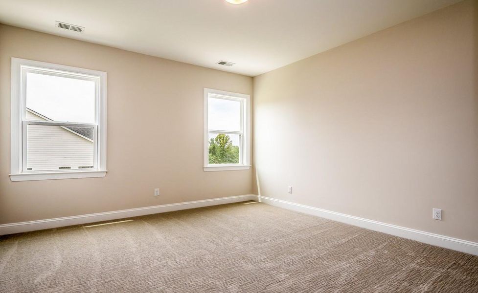 Representative unfurnished interior of a home built from the Berkeley by Greybrook Homes in Harbor Watch, Statesville (Image 43).