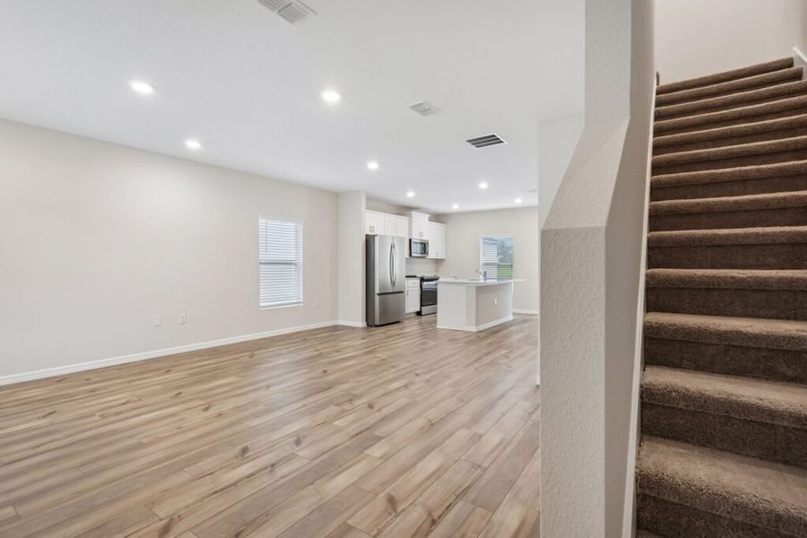 Representative unfurnished interior of a home built from the Bellini by Casa Fresca Homes in Pasadena Ridge, Dade City (Image 46). Representative unfurnished interior of a home built from the Bellini by Casa Fresca Homes in Pasadena Ridge, Dade City (Image 46).
