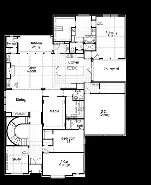 Downstairs Floor Plan Downstairs Floor Plan