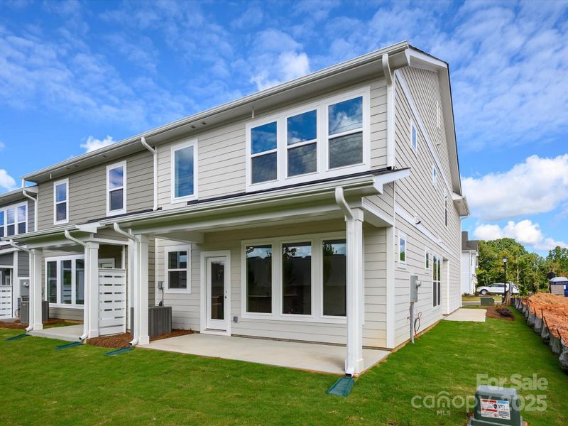 Front exterior of a new home in Westview Towns, Waxhaw, NC, highlighting curb appeal (Image 2).