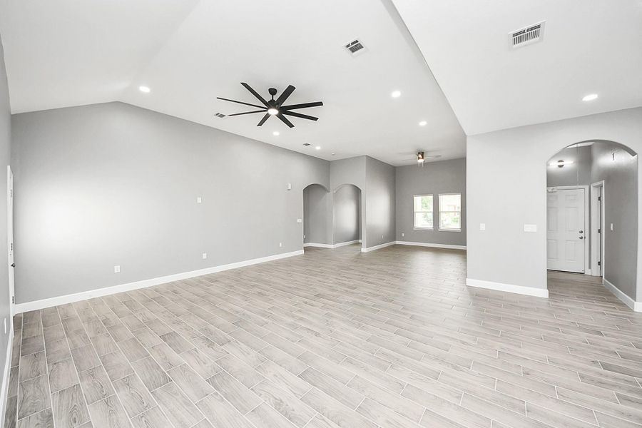 Spacious, unfurnished interior of a new home in , Houston (Image 22). Spacious, unfurnished interior of a new home in , Houston (Image 22).