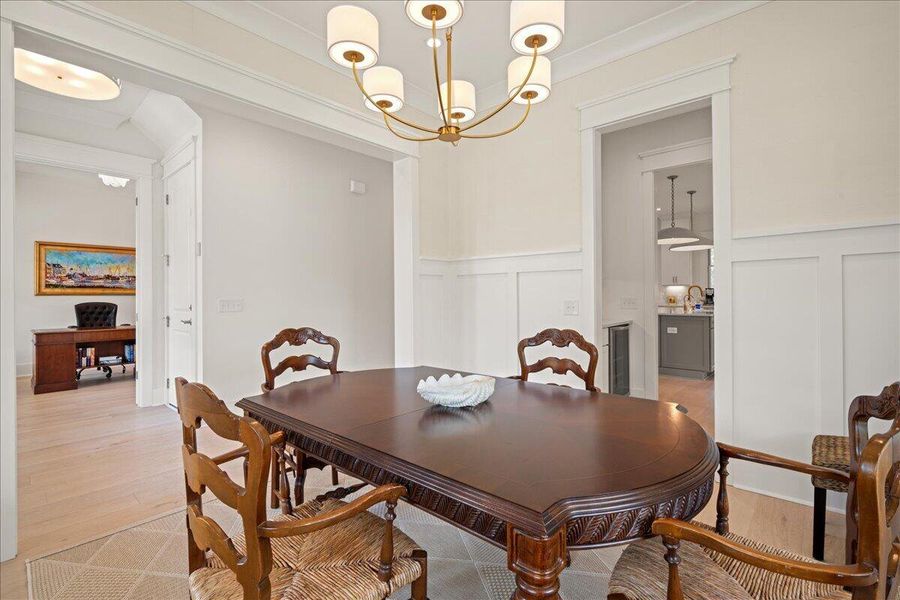 Furnished interior view inside a new home in , Johns Island (Image 43).
