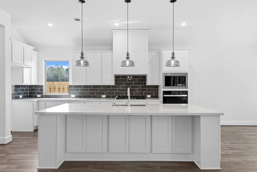 Furnished interior view inside a new home in COLTON, Montgomery (Image 15).
