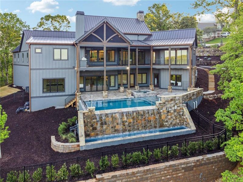 Front exterior of a new home in , Cumming, GA, highlighting curb appeal (Image 20). Front exterior of a new home in , Cumming, GA, highlighting curb appeal (Image 20).