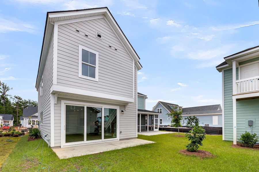 Front exterior of a new home in Nexton - Midtown - The Park Collection, Summerville, SC, highlighting curb appeal (Image 1). Front exterior of a new home in Nexton - Midtown - The Park Collection, Summerville, SC, highlighting curb appeal (Image 1).