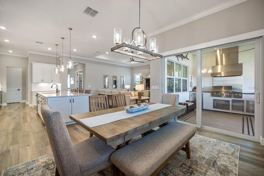 Furnished interior view inside a new home in , Englewood (Image 18).