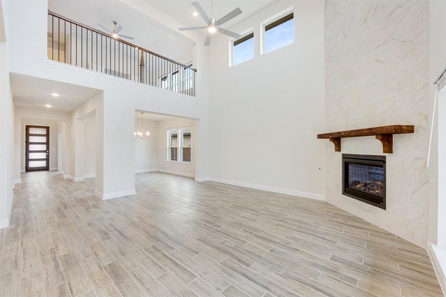 Spacious, unfurnished interior of a new home in Sonoma Verde, McLendon-Chisholm (Image 20).