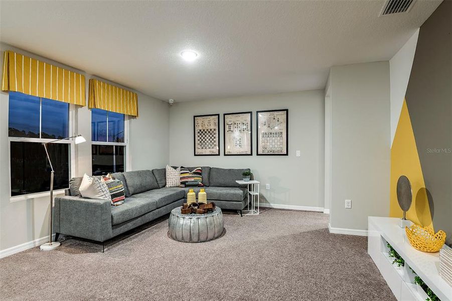 Furnished interior view inside a new home in Scenic Terrace, Haines City (Image 25).