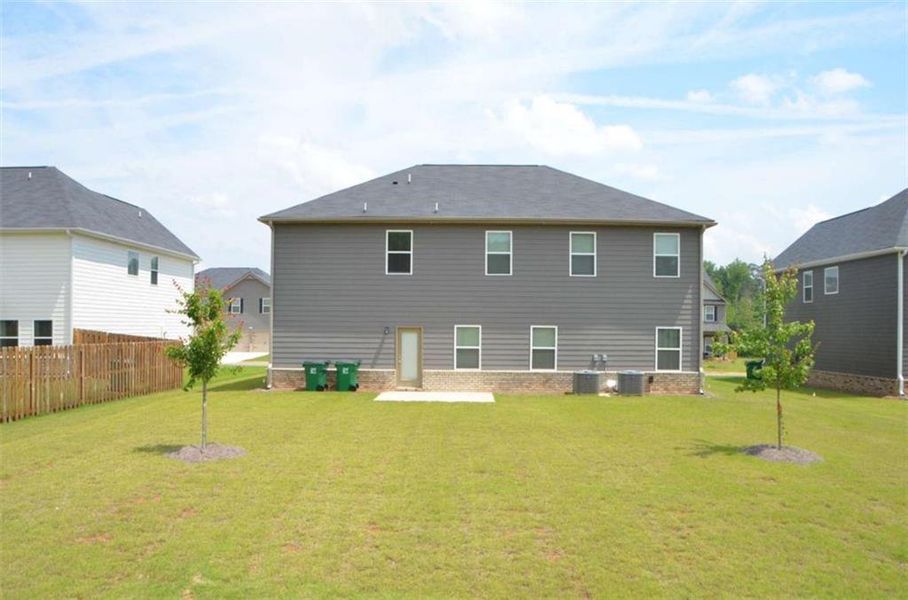 Front exterior of a new home in , McDonough, GA, highlighting curb appeal (Image 25).