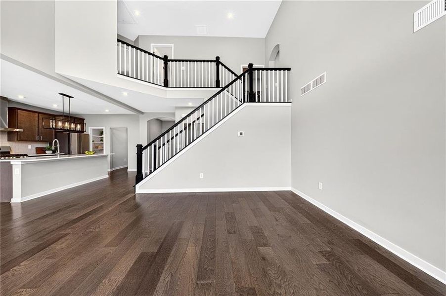 Spacious, unfurnished interior of a new home in The Reserve At Liberty Park, Braselton (Image 36).