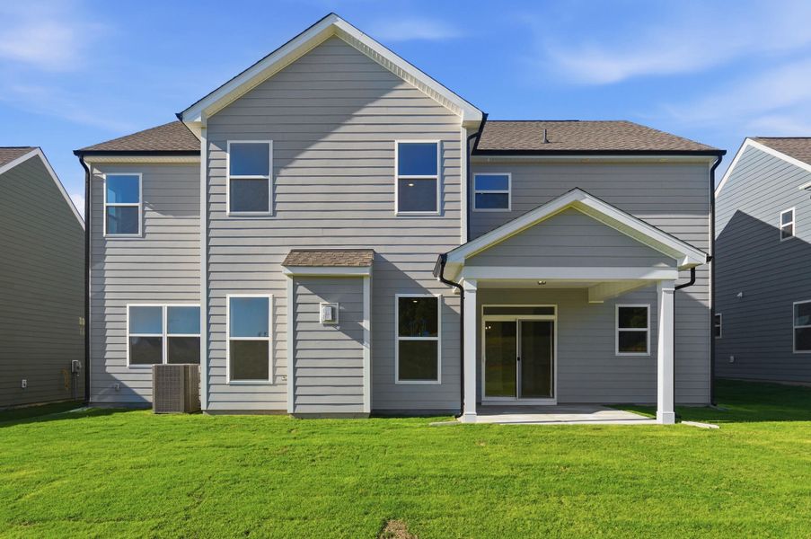 Exterior details and patio area of a home in Carrington, Stanley (Image 3).