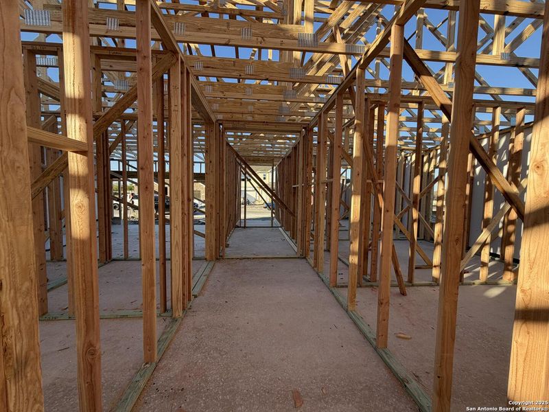 In-progress construction of a new home in Nopal Valley, San Antonio, TX (Image 18). In-progress construction of a new home in Nopal Valley, San Antonio, TX (Image 18).