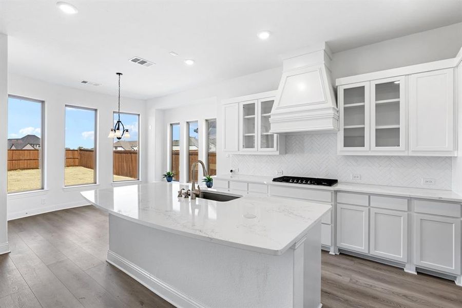 Furnished interior view inside a new home in Sandbrock Ranch, Aubrey (Image 33).