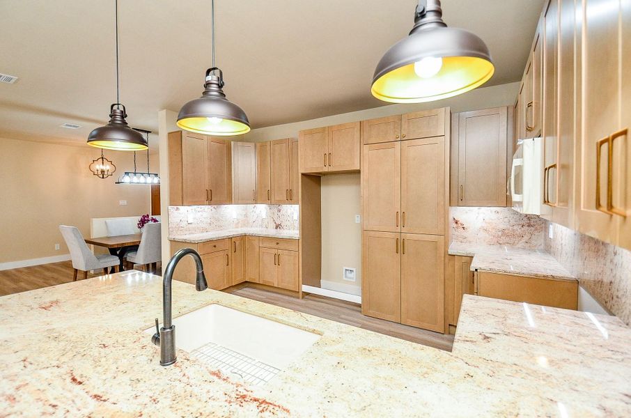 Furnished interior view inside a new home in , Sugar Land (Image 11).