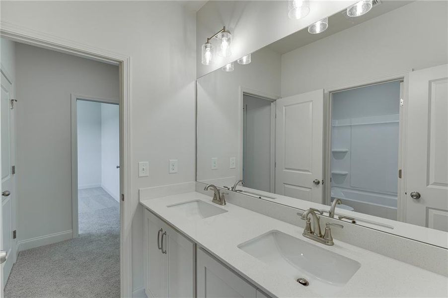 Furnished interior view inside a new home in , Jefferson (Image 12).