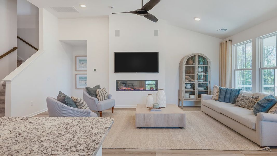 Representative furnished interior of a home built from the Avondale by DRB Homes in Chestnut Farms, Longs (Image 15). Representative furnished interior of a home built from the Avondale by DRB Homes in Chestnut Farms, Longs (Image 15).