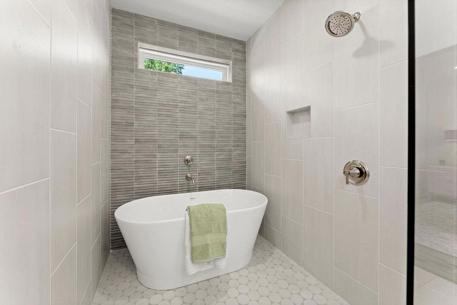 Furnished interior view inside a new home in , Marietta (Image 12).