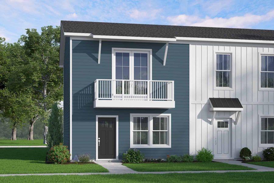 Representative exterior photo of a completed home built from the Rowan by McKinley Homes in Array, Atlanta, GA (Image 7).