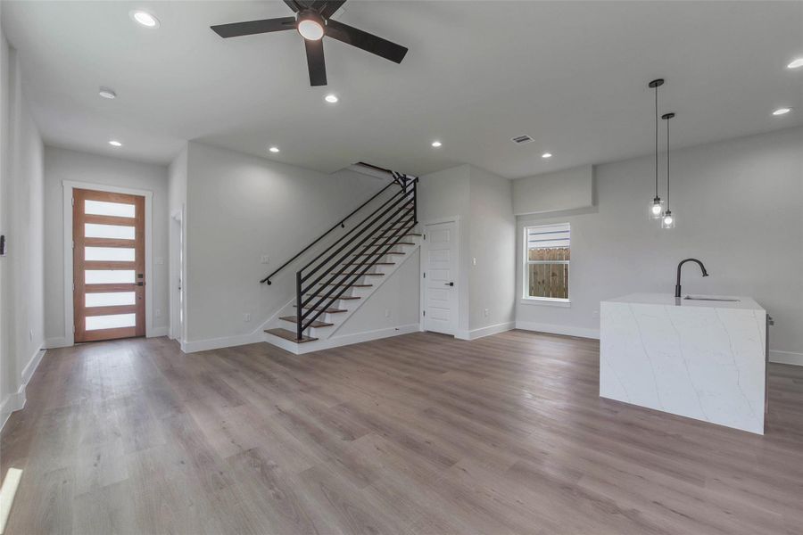 Spacious, open, and filled with natural light—this thoughtfully designed floor plan is easy to love. Spacious, open, and filled with natural light—this thoughtfully designed floor plan is easy to love.