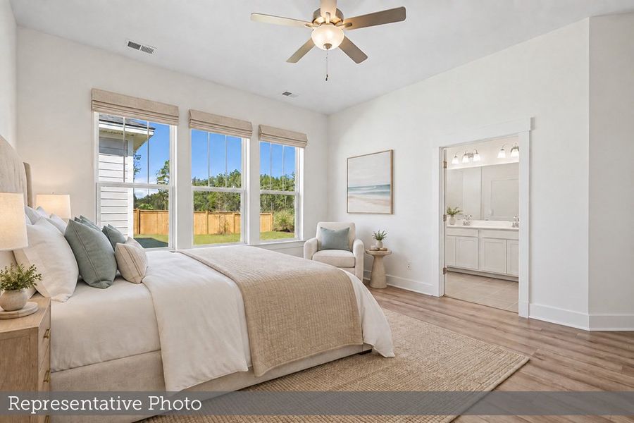 Furnished interior view inside a new home in Nexton – Midtown – The Garden Collection, Summerville (Image 3).