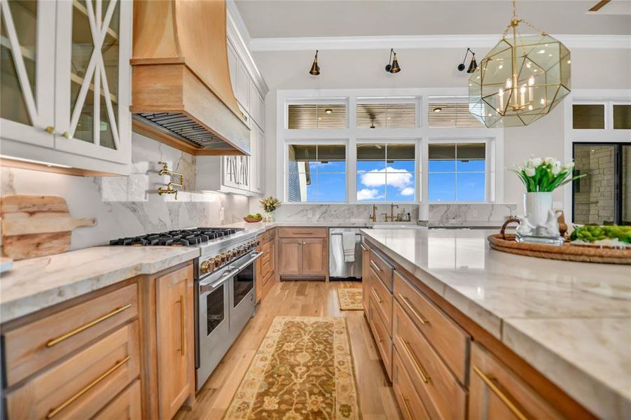 Furnished interior view inside a new home in , Aledo (Image 29).
