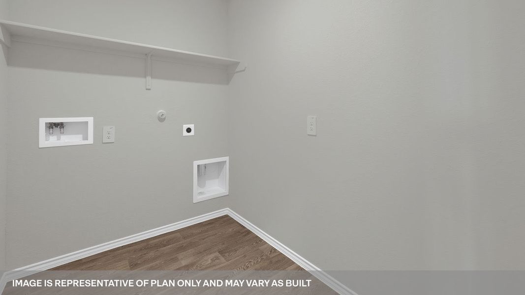 Representative unfurnished interior of a home built from the The Denton by D.R. Horton in Trace, San Marcos (Image 15). Representative unfurnished interior of a home built from the The Denton by D.R. Horton in Trace, San Marcos (Image 15).