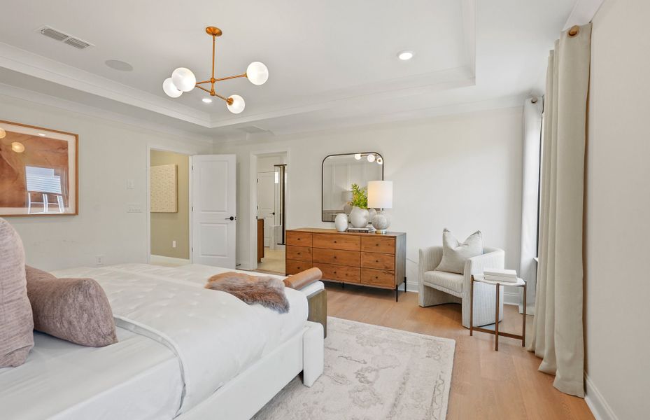 Representative furnished interior of a home built from the Murphy by Pulte Homes in Cannon Run, Concord (Image 11).