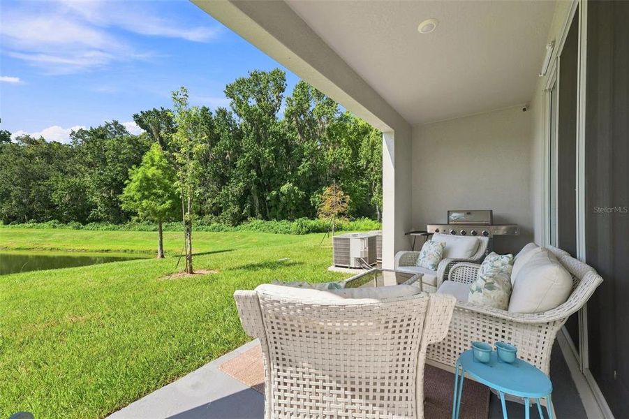 Exterior details and patio area of a home in , Wesley Chapel (Image 19).