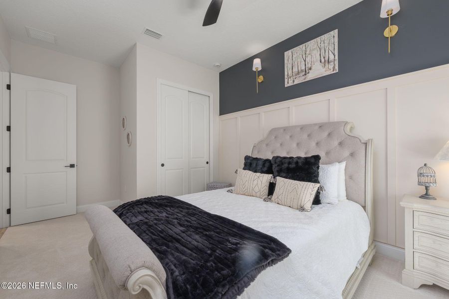 Furnished interior view inside a new home in , St. Augustine (Image 47).
