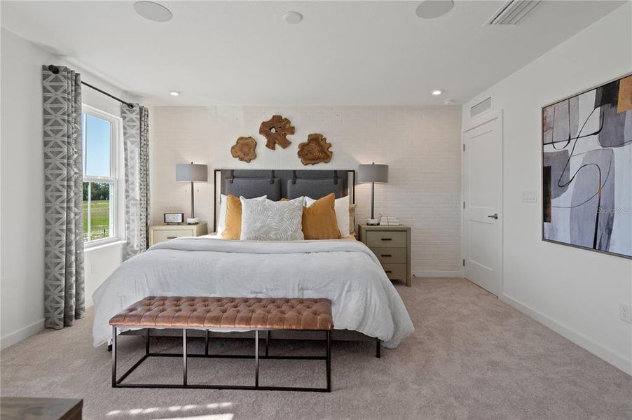 Furnished interior view inside a new home in Trinity Place, St. Cloud (Image 46).