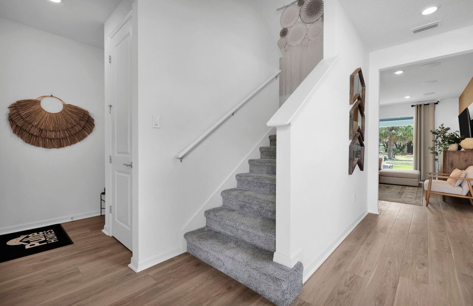 Representative furnished interior of a home built from the Trailside Select by Pulte Homes in Wingate Landing, Jacksonville (Image 41).
