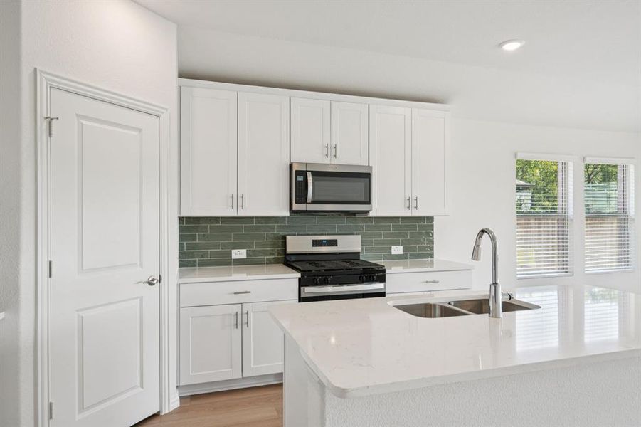 Photo is not of the actual home, but is an inspirational photo of builder’s model home and may depict options, furnishings, and/or decorator features that are not included.