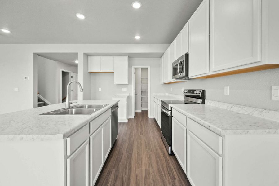 Representative furnished interior of a home built from the Balsam by View Homes in Aspen Ranch, Fountain (Image 5).