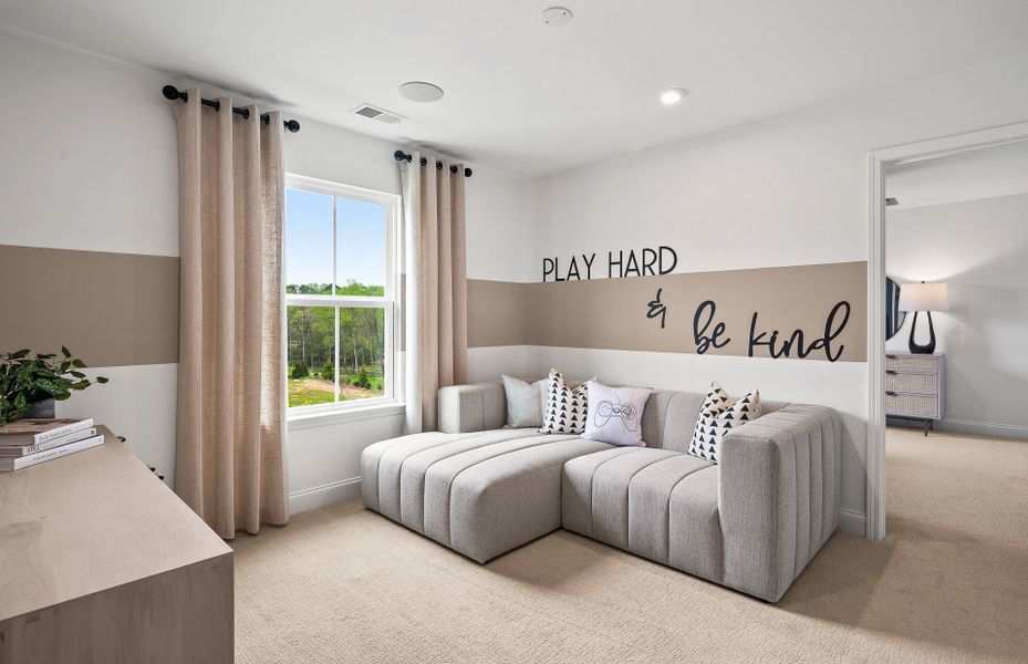 Furnished interior view inside a new home in Berkeley Mill, Cumming (Image 29).