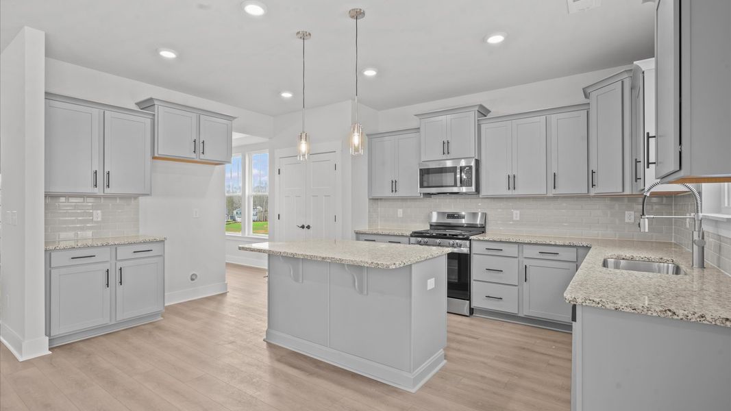 Furnished interior view inside a new home in Fox Hollow, Spartanburg (Image 15).