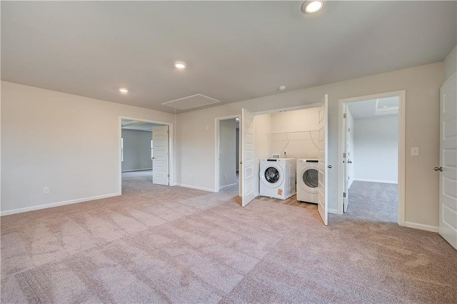 Spacious, unfurnished interior of a new home in Trinity Park, McDonough (Image 30).