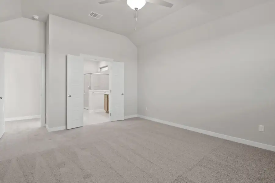 Primary suite in the Willow home plan by Trophy Signature Homes – REPRESENTATIVE PHOTO Primary suite in the Willow home plan by Trophy Signature Homes – REPRESENTATIVE PHOTO
