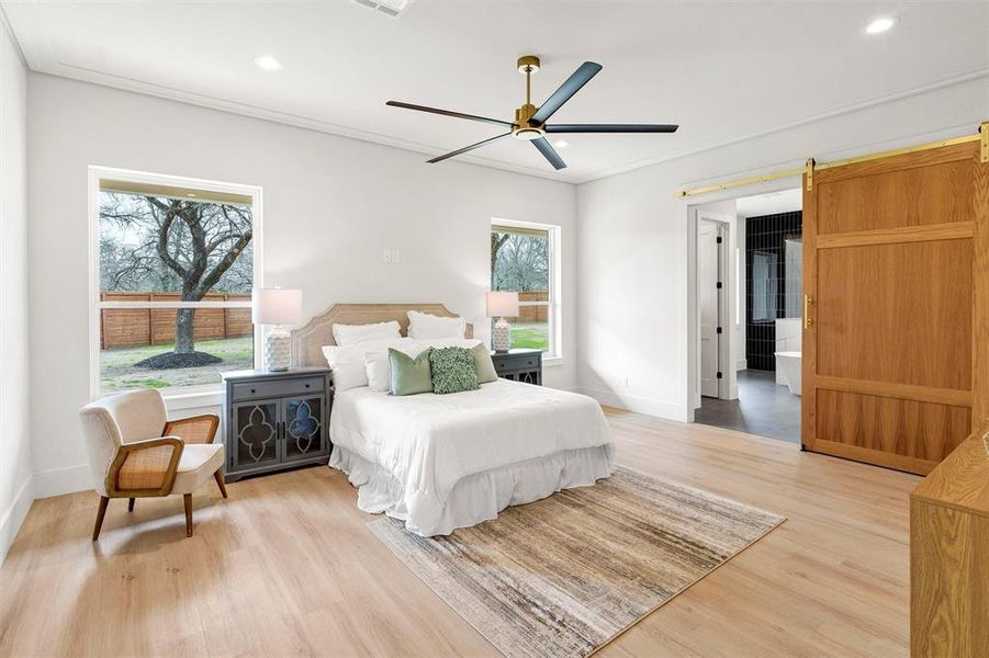 Furnished interior view inside a new home in , Willow Park (Image 4).
