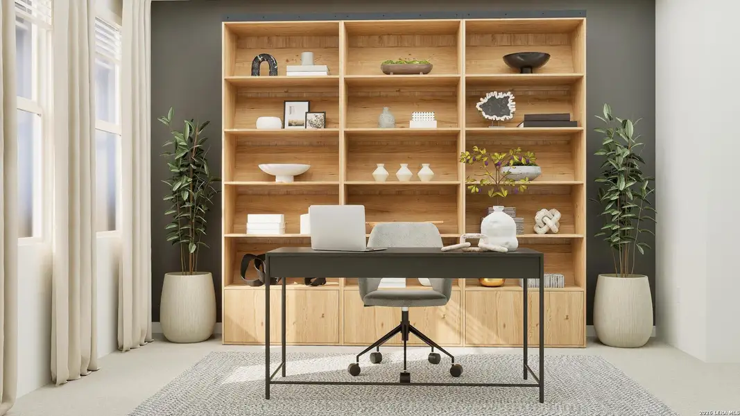 Furnished interior view inside a new home in Juniper Ranch, Spring Branch (Image 25).