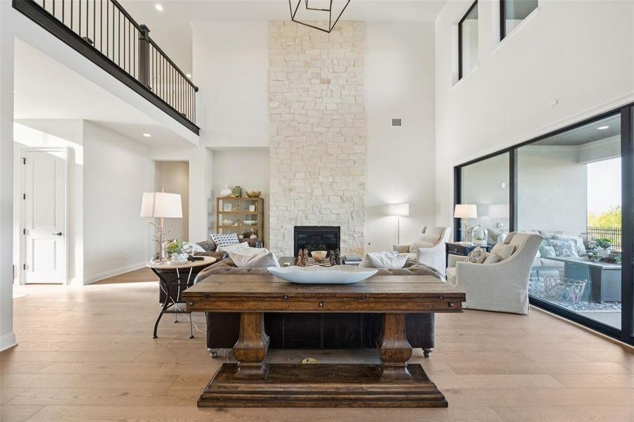 Furnished interior view inside a new home in , Frisco (Image 17).